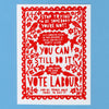 'Stop trying to be somebody you're not' - Labour Party Sticker X 4
