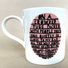 'Tube singer' Ceramic Mug