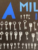 'A Million Keys'  Screenprint for SHELTER.