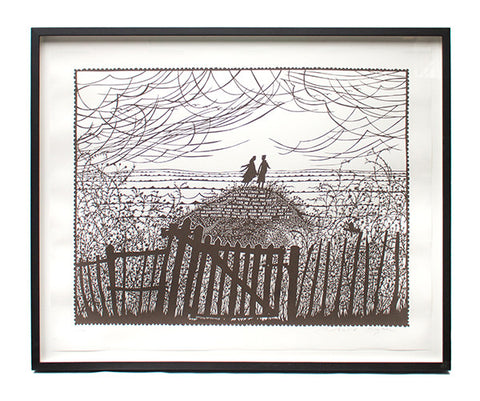 'Can We' Framed Screenprint