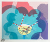 'Drinks' Screenprint.  24 individual color proofs