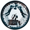 'Fan' Ceramic Plate