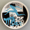 The Hurdlers. Small Ceramic Plate