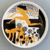 The Hurdlers. Small Ceramic Plate