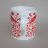 'The World Is Not Perfect' Orange Ceramic Mug