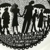'Weather' Plates. Rain, Sun, Wind and Snow
