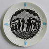 'Weather' Plates. Rain, Sun, Wind and Snow