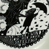 'Weather' Plates. Rain, Sun, Wind and Snow