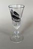 'Goodbye 2021 ! Hello 2022 !'.  Sherry/Liqueur Glass