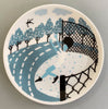 The Shot Putt. Small Ceramic Plate