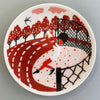The Shot Putt. Small Ceramic Plate
