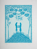 'There Is Only Time' Screenprint M/W, W/W M/M