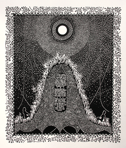 'Every Night'  Screenprint