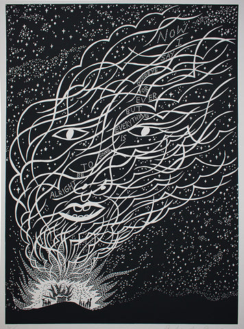 'Pyre' 2018 Screenprint