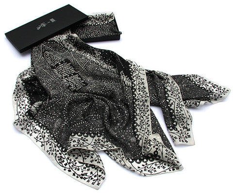 'These Same Stars' Silk Scarf