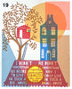 'Big House - Small House' Screenprint  Artists Proofs