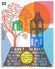 'Big House - Small House' Screenprint  Artists Proofs