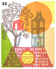 'Big House - Small House' Screenprint  Artists Proofs