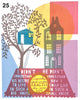 'Big House - Small House' Screenprint  Artists Proofs