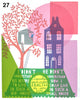 'Big House - Small House' Screenprint  Artists Proofs