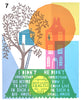 'Big House - Small House' Screenprint  Artists Proofs