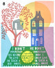 'Big House - Small House' Screenprint  Artists Proofs