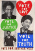 Vote for Brother West. Screen printed Poster