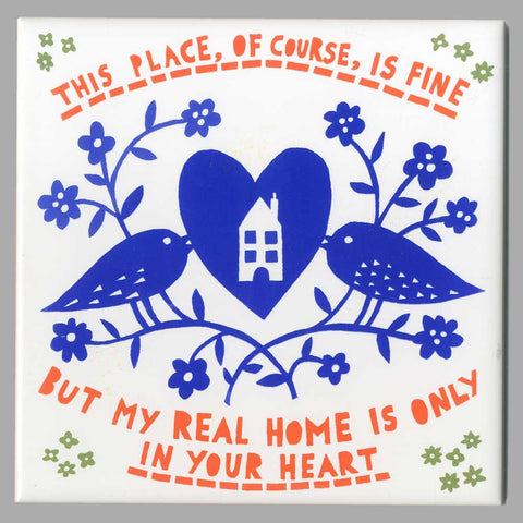 'This Place Is Fine' Ceramic Tile