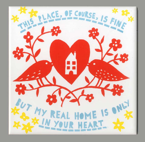 'This Place Is Fine' Tile