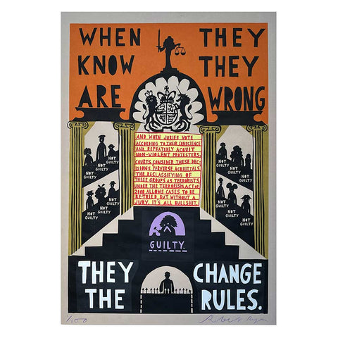 'When They Know They Are Wrong'  poster