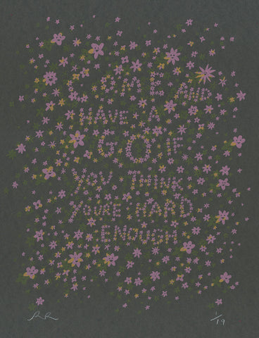 'Come And Have a Go' Screenprint