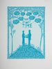 'There Is Only Time' Screenprint M/W, W/W M/M