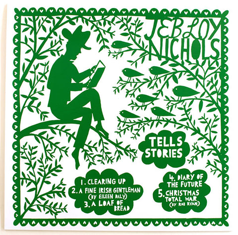 Jeb Loy Nichols 'Tells Stories And Sings Songs.'  Vinyl LP and Poster